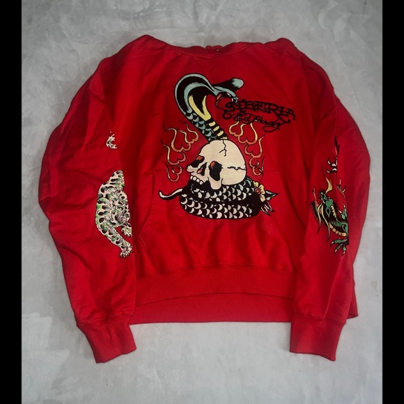 Siberia Hills x Ed Hardy hoodie - Picture 2 of 3
